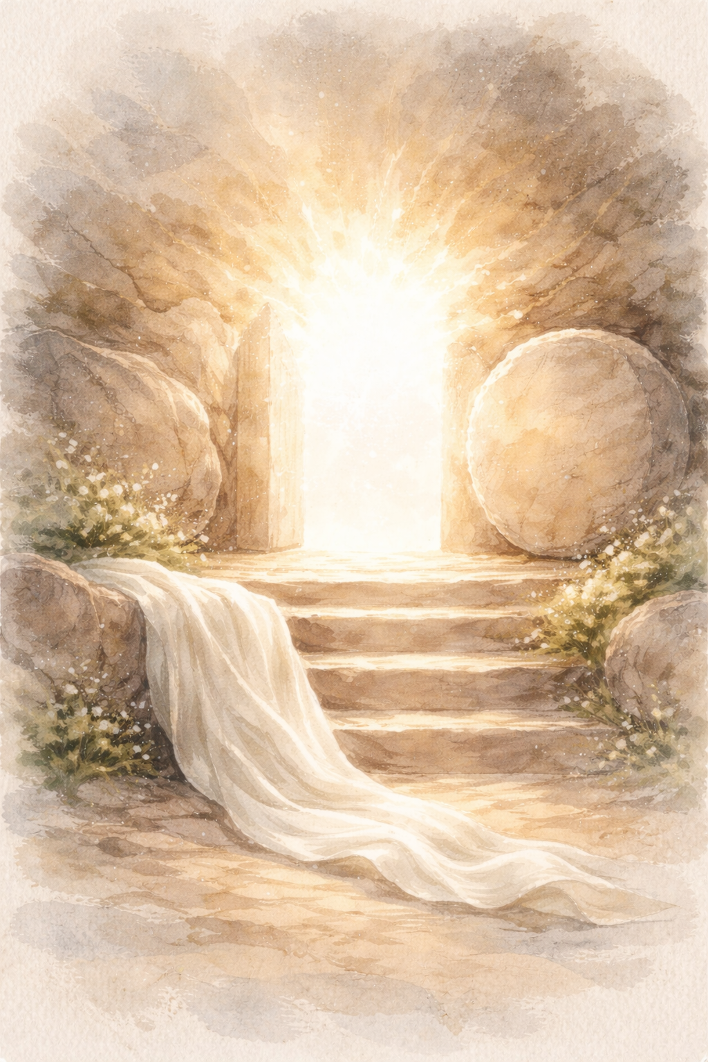 I live because of His resurrection